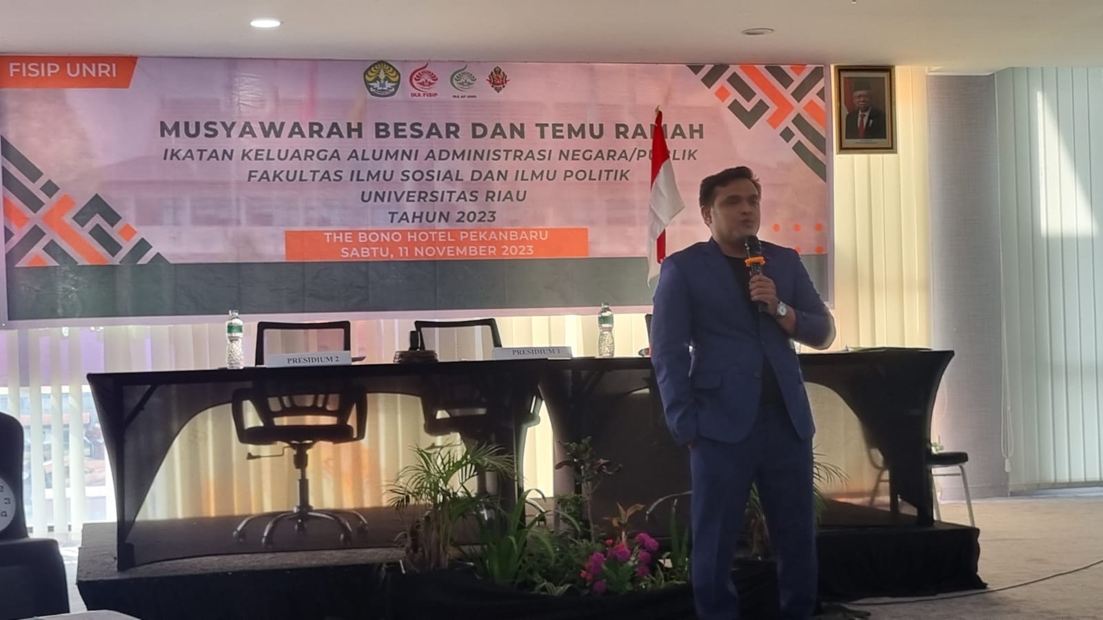 Billi Pranata Terpilih Pimpin IKA Administrasi Publik FISIP Unri