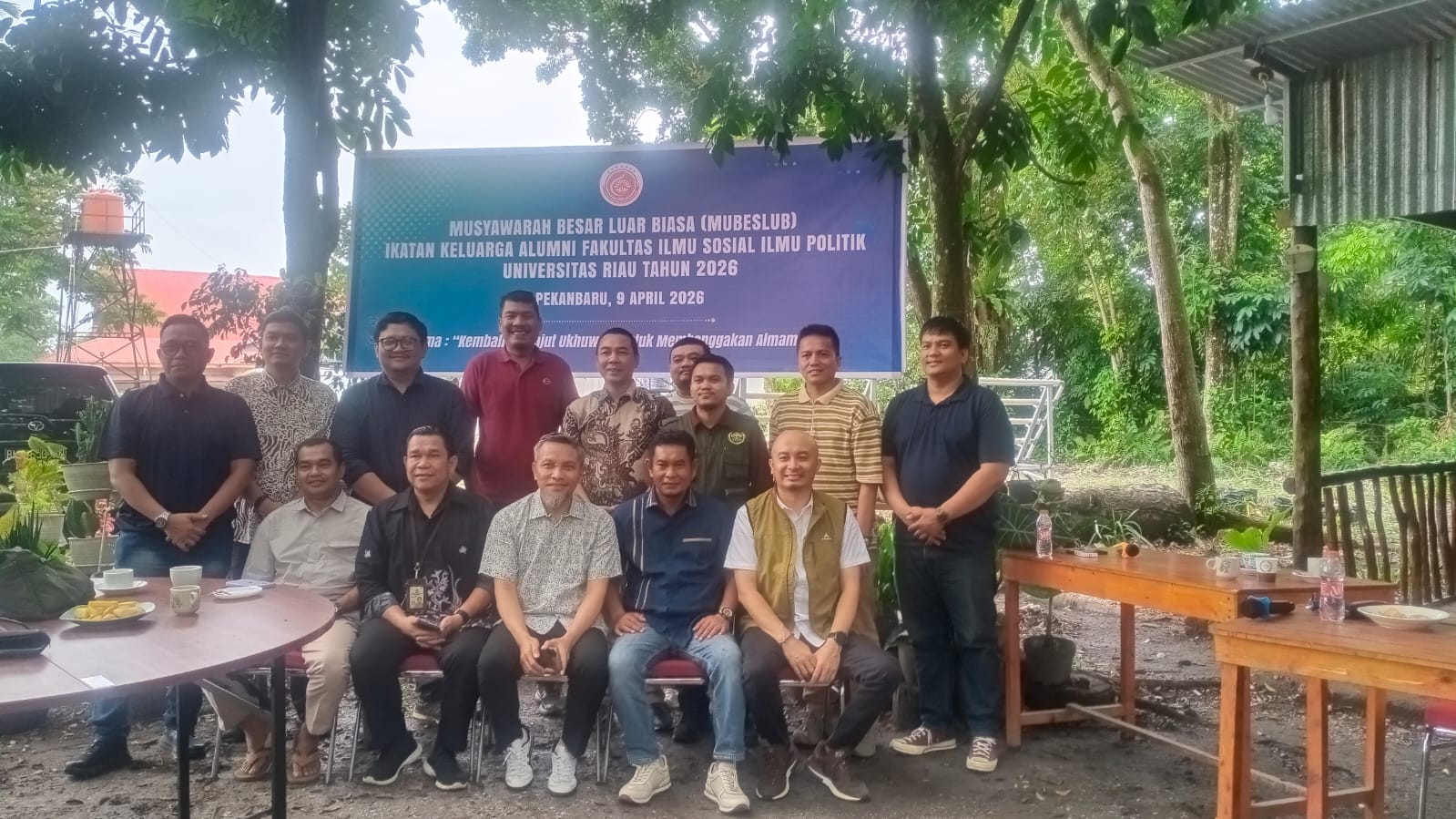 Mubeslub IKA FISIP Unri Putuskan Rahmat Gusra Lanjutkan Almarhum Morris Adidi Yogya